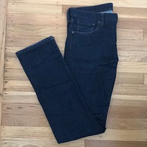 Men’s Uniqlo Denim Slim Jeans Dark Wash 33x34 inch